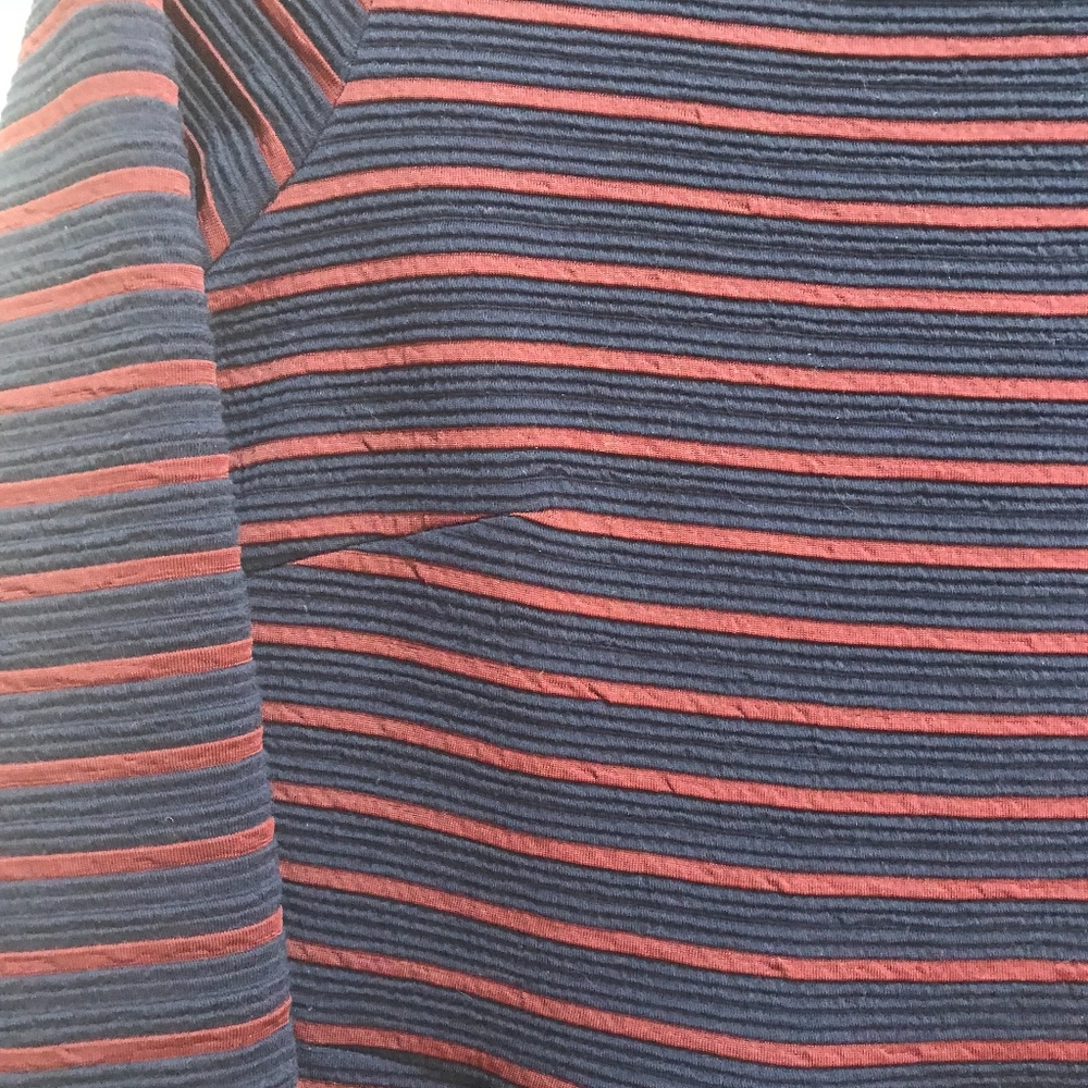 Maeve Anthropologie Brenna Dress Striped Skater - Picture 2 of 8